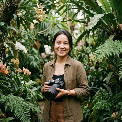 高清动漫植物摄影师-李雨薇